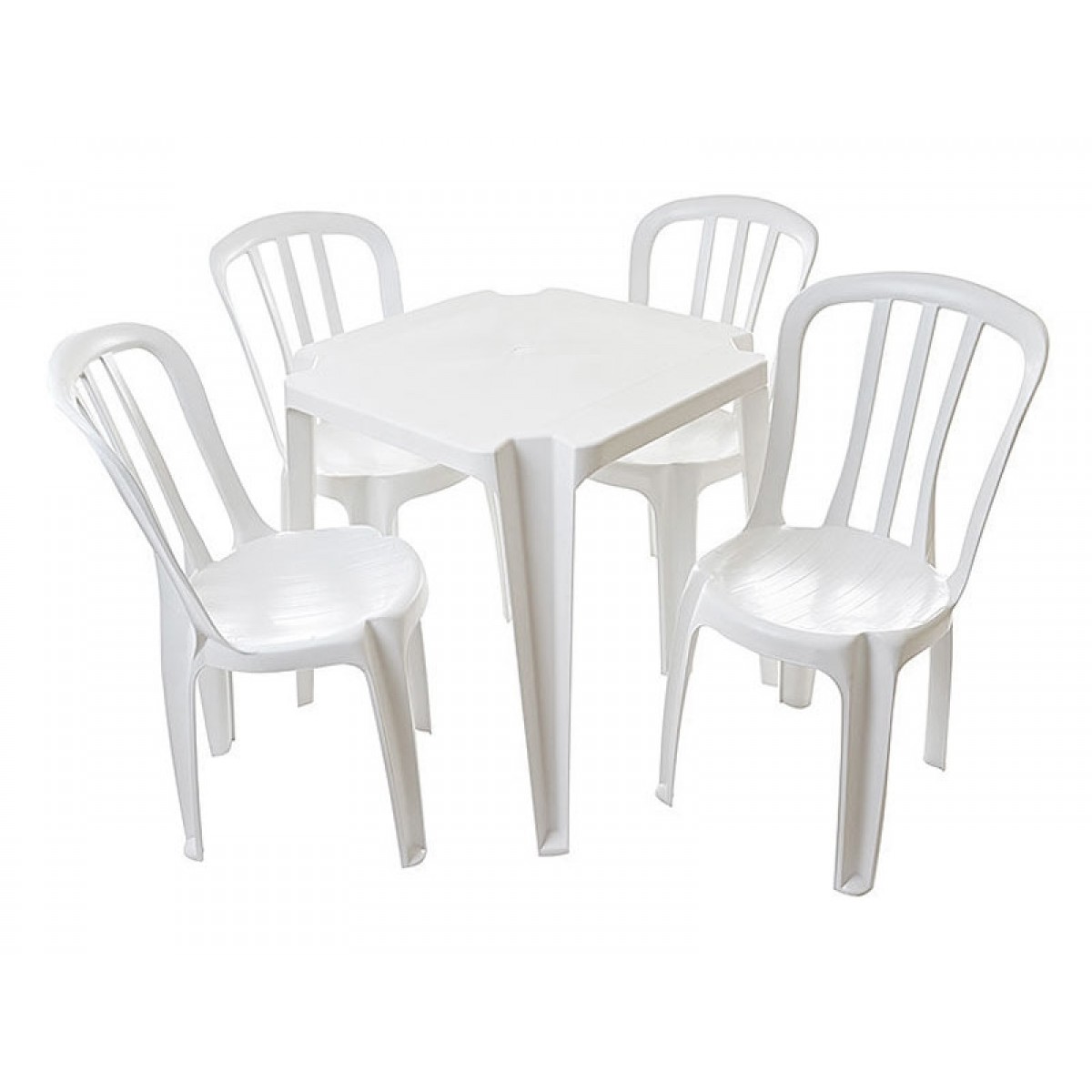 Natali Brink - Jogo de Mesa plásticas c/ 4 cadeiras - Produtos