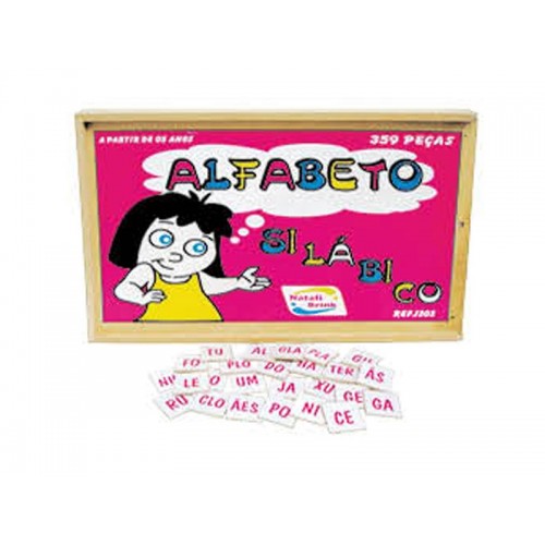 Alfabeto Silábico com 320 peças