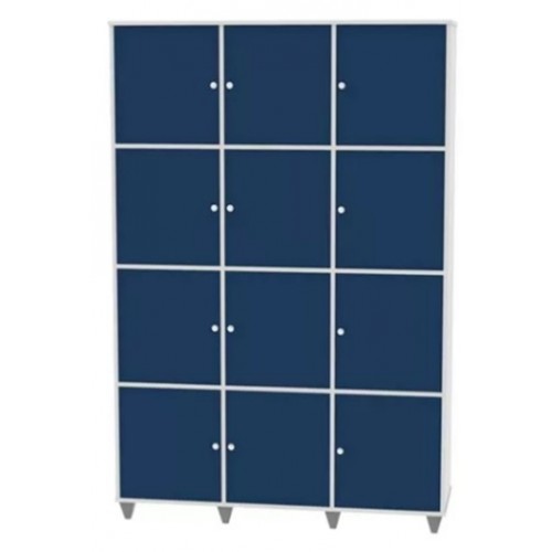 GUARDA VOLUMES COM 12 PORTAS
